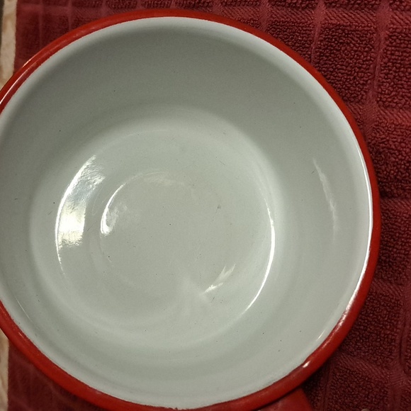 Pristine Vintage Enamelware Saucepan - Picture 2 of 5